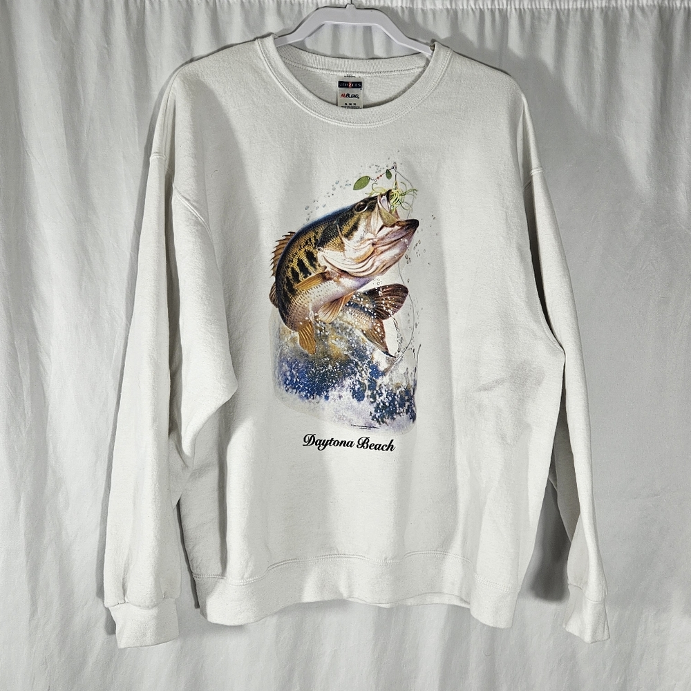 Daytona Beach Vintage Fishing Sweatshirt